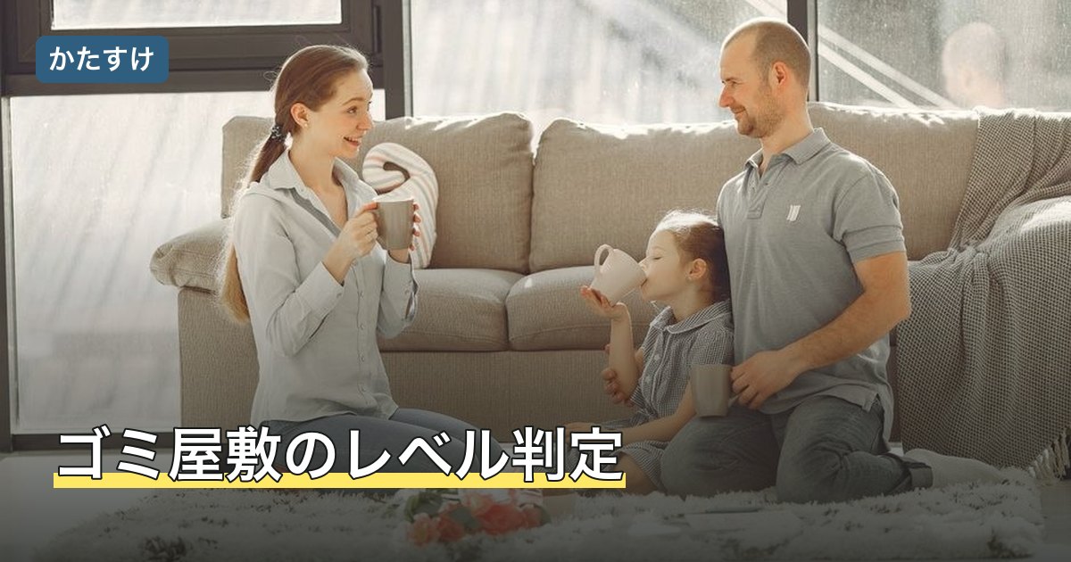 ゴミ屋敷のレベル判定