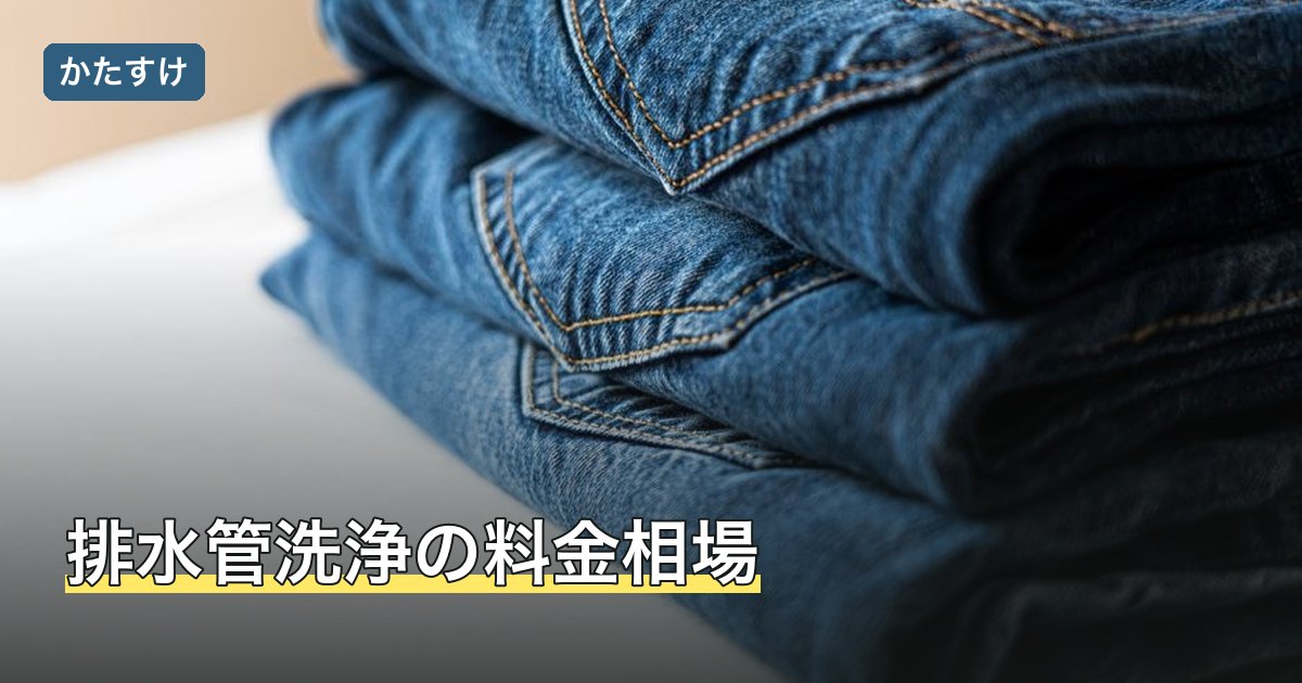 排水管洗浄の料金相場