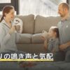 コウモリの鳴き声と気配